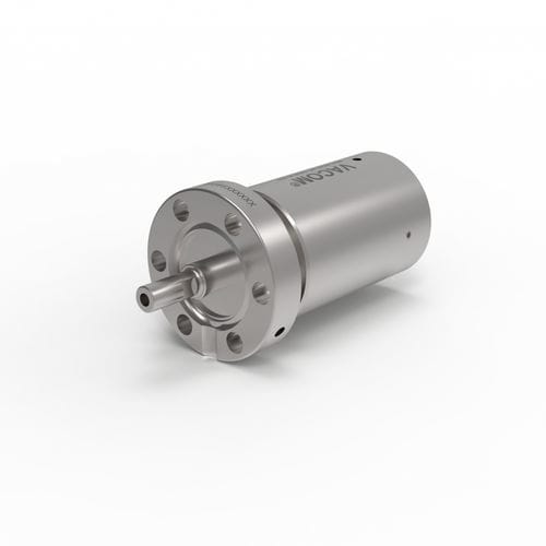 Giunto rotante per vuoto - MTVC-R360-MC-CF16-PRO - VACOM - a multipli passaggi / in acciaio inossidabile / con flangia