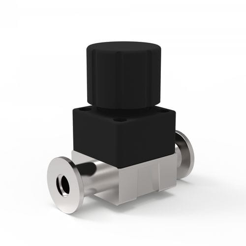 Valvola a membrana - 15DVM-16KF-VV-A - VACOM - manuale / per attuatore / con motore