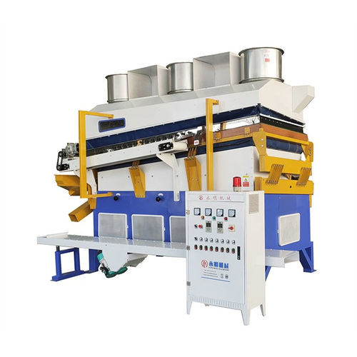 Separatore per cereali - 5XZ-1480B - YONGMING MACHINERY MANUFACTURING CO., LTD - gravimetrico / a vibrazione / per soffiaggio