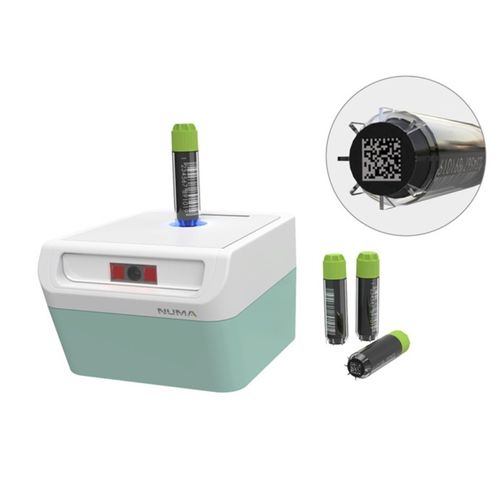 Lettore di codice per provette - DT-90F - Numa Electronics - 2D / data-matrix / 1D