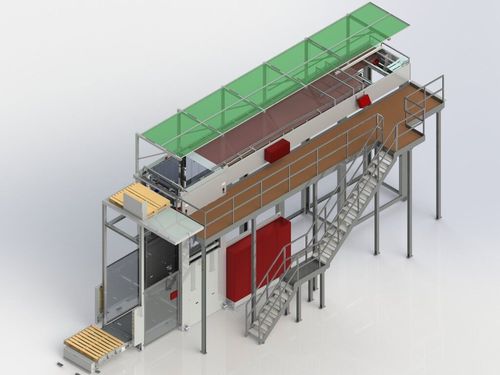 Sistema di smistamento manuale - LSA - NSM MAGNETTECHNIK GmbH - di processo / per lattine / per barattoli vuoti