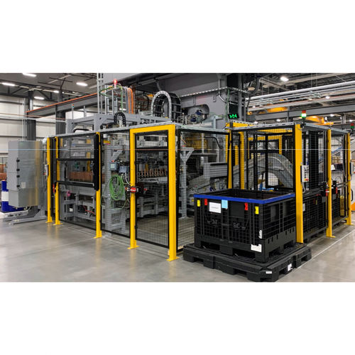 Sistema di automazione di processi - NSM MAGNETTECHNIK GmbH - per linea di presse
