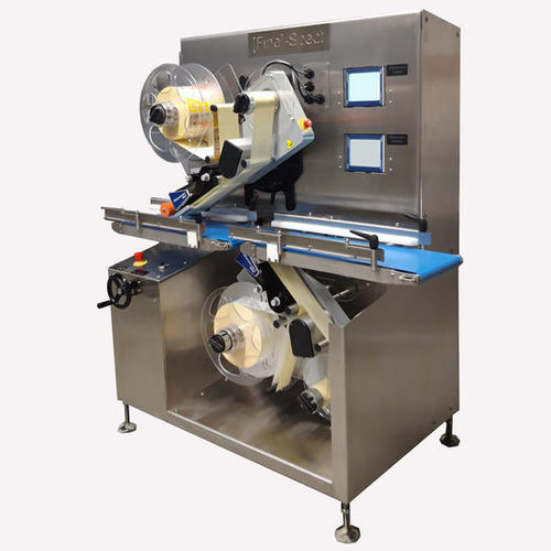 Stampa e applica a doppia faccia - Fine-Spect - digitale / per imballaggi / per etichette
