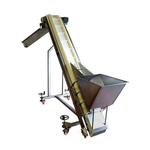 Trasportatore a tapparelle - Fine-Spect - inclinato / elevabile / di trasferimento