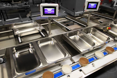 Linea di riempimento automatica - Fine-Spect - semiautomatica / per vaschette / per alimenti
