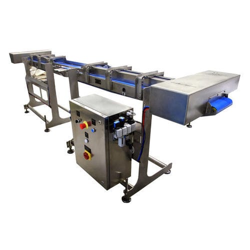 Trasportatore a nastro - Fine-Spect - orizzontale / di trasferimento / con deviatore