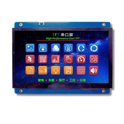 Modulo di visualizzazione ad alta luminosità - TBZ070N800480-01 - TAILOR PIXELS TECHNOLOGY CO., LTD. - TFT LCD / con touch screen capacitativo / 800 x 480