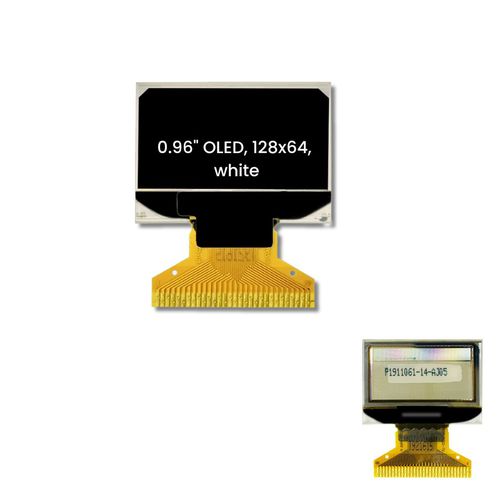 Modulo di visualizzazione 0.96" - TOX096KSWEG01 - TAILOR PIXELS TECHNOLOGY CO., LTD. - OLED / monocromatico / 128 x 64
