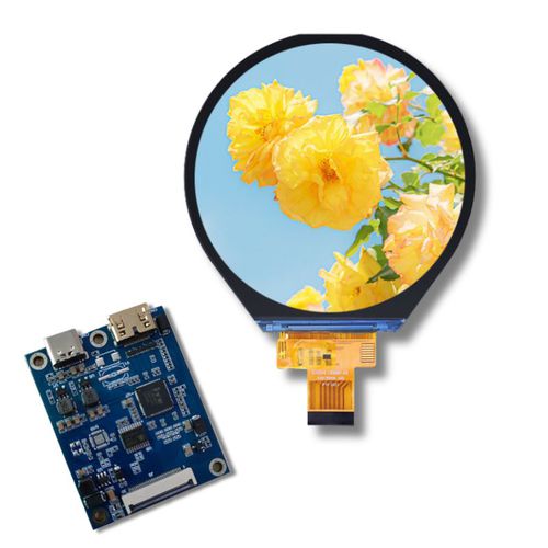 Modulo di visualizzazione TFT LCD - TTG034XRE-02 - TAILOR PIXELS TECHNOLOGY CO., LTD. - IPS / ad alta risoluzione / 800 x 800