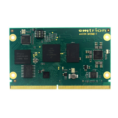 Computer-on-module NXP i.MX8M Mini - emCON-MX8M - emtrion GmbH - i.MX / Arm® Cortex®-A53 Quad-core / USB 2.0