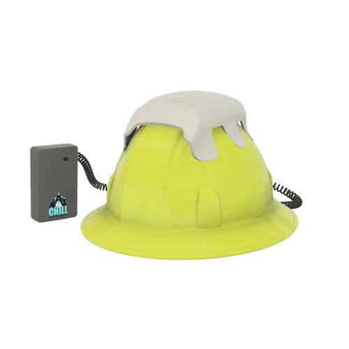 Casco da cantiere - PY-YEL01-HP24130CH - Cooler Heads Will Prevail - in polietilene / in HDPE / giallo