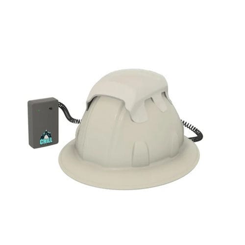Casco da cantiere - PY-WHT01-HP24110CH - Cooler Heads Will Prevail - in polietilene / in HDPE / bianco