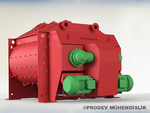 Betoniera elettrica - PROMIX - PRODEV MACHİNE - fissa / automatica / a 2 assi