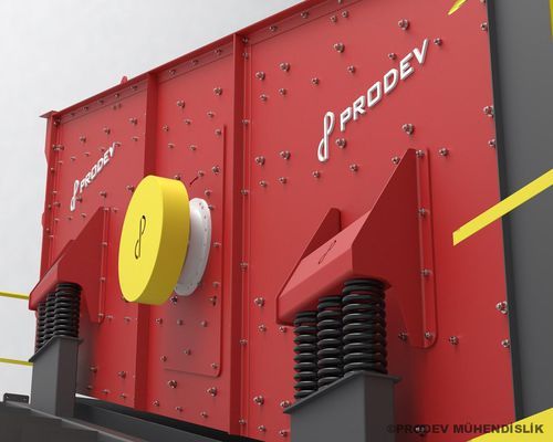 Vaglio di processo - PROSCREEN-I series - PRODEV MACHİNE - a vibrazione / per prodotti sfusi / inclinato