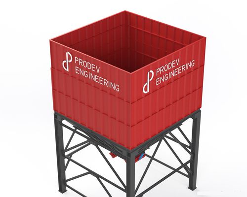 Tramoggia di stoccaggio - PROSTOCK-S series - PRODEV MACHİNE - di carico / ad uso industriale / di prodotti sfusi