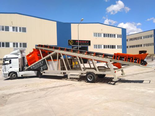 Centrale di betonaggio mobile - PROBET series - PRODEV MACHİNE - automatico