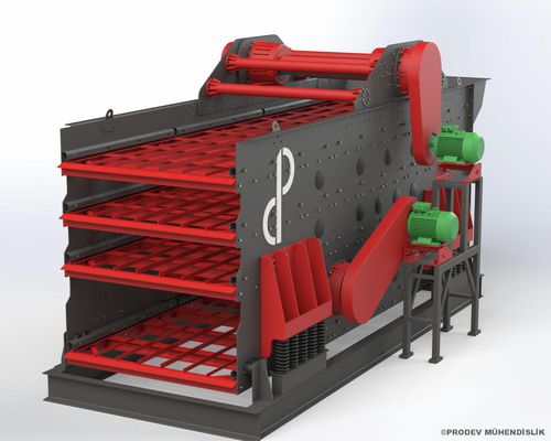 Tramoggia a vibrazione - PROSCREEN-H series - PRODEV MACHİNE - orizzontale