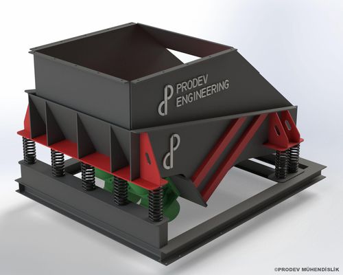 Alimentatore a vibrazione - PROFEED-V series - PRODEV MACHİNE - per prodotti sfusi / continuo