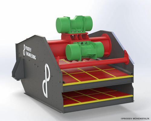 Tramoggia a vibrazione - PROWASH-S series - PRODEV MACHİNE - di svuotamento / a sabbia