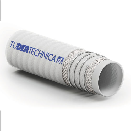 Tubo flessibile per prodotti alimentari - TUSIL® BRIGHT - TUDERTECHNICA - TUBIGOMMA DEREGIBUS SRL - in silicone / di aspirazione / per alte temperature