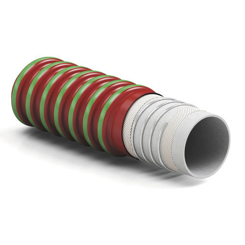 Tubo flessibile per prodotti alimentari - SPIRALTECH® EXTRA GLIDE - TUDERTECHNICA - TUBIGOMMA DEREGIBUS SRL - in gomma butile / per l'industria vinicola / per camion cisterna
