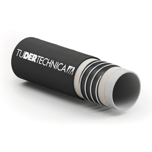 Tubo flessibile per prodotti alimentari - TUDERTECHNICA - TUBIGOMMA DEREGIBUS SRL - per prodotti sfusi / per polveri / NBR
