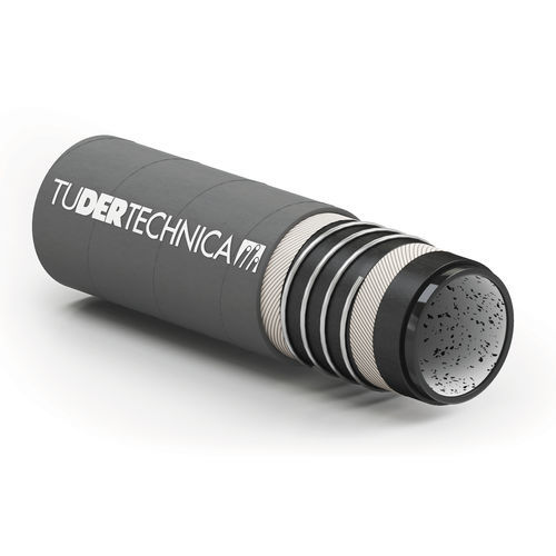 Tubo flessibile in gomma - TUCHEM® UPE CHIPS PHARMACHEM - TUDERTECHNICA - TUBIGOMMA DEREGIBUS SRL - per prodotti chimici / per prodotti alimentari / in polietilene PE