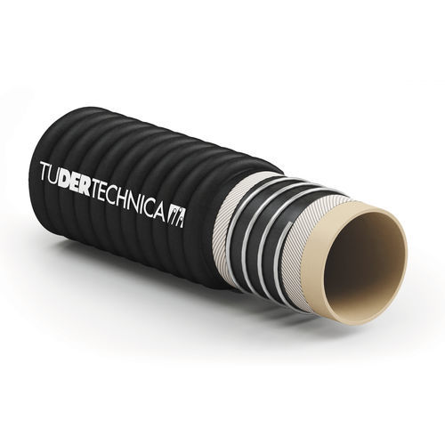 Tubo flessibile per prodotti sfusi - STEELBLAST - TUDERTECHNICA - TUBIGOMMA DEREGIBUS SRL - per polveri / per prodotto abrasivo / per sabbia