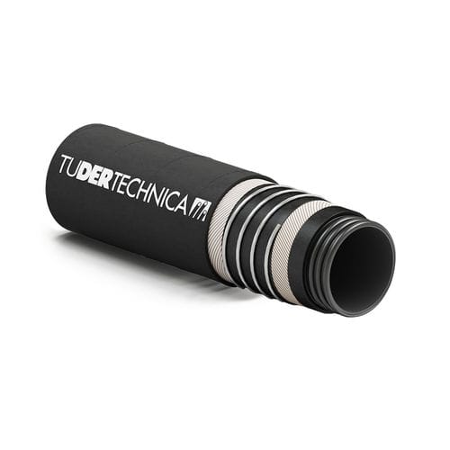 Tubo flessibile per prodotti chimici - TUFLUOR® FLEX CHEM FULL CONDUCTIVE - TUDERTECHNICA - TUBIGOMMA DEREGIBUS SRL - per prodotti alimentari / gomma EPDM / PTFE
