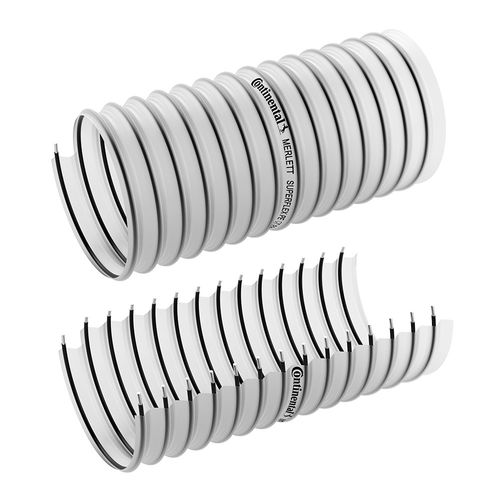 Tubo flessibile per prodotti alimentari - 912885 - MERLETT - in acciaio galvanizzato / in polietilene PE / per l'industria alimentare