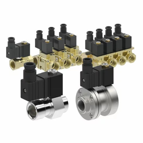 Valvola a membrana - AVS Römer - elettrica / per acqua calda / per solventi