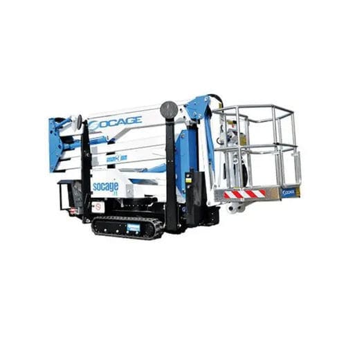 Piattaforma a ragno semovente - SPJ315 - Socageworld - elettrica / con motore diesel / per uso in interni ed esterni