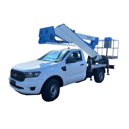 Piattaforma articolata montata su camion - ForSte 14A - Socageworld - elettrica / idraulica / per uso in interni ed esterni
