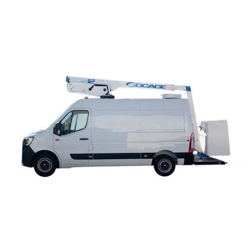 Piattaforma telescopica montata su furgone - ForSte 12VT - Socageworld - idraulica / elettrica / per uso esterno