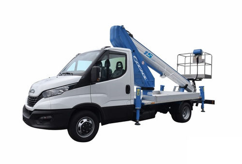 Piattaforma telescopica montata su camion - forSte 15T SPEED - Socageworld - idraulica / elettrica / per uso esterno