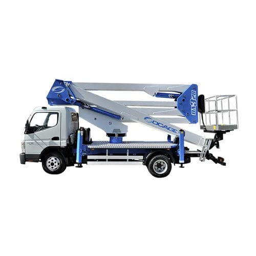 Piattaforma articolata montata su camion - forSte 28DA - Socageworld - elettrica / idraulica / per uso esterno