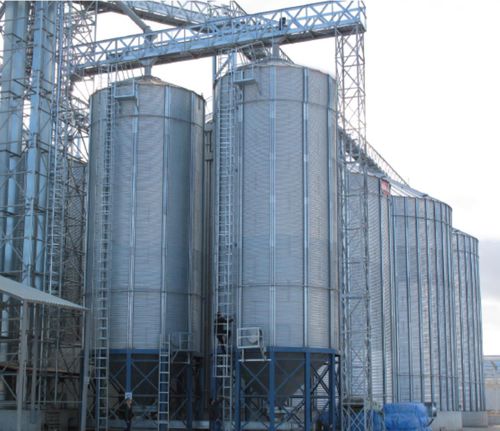 Silo a fondo conico - Yaşar Makine - per cereali / in acciaio