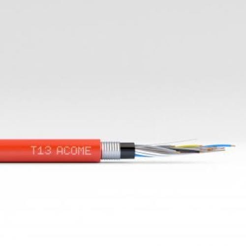 Cavo elettrico a coppie incrociate - T13 - Acome - a spirale / in rame / in acciaio