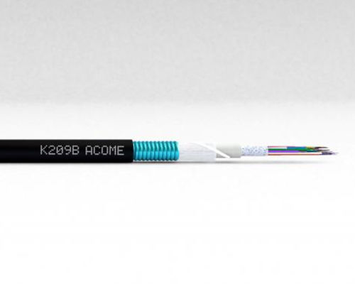 Cavo ottico di dati - K209 - Acome - blindato / multifibra / senza alogeni