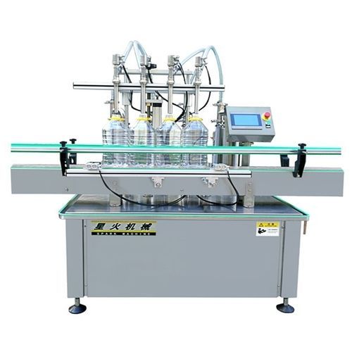 Macchina di riempimento per liquidi a bassa viscosità - XH-600L - Spark Packaging Machines - automatica / per bottiglie in plastica / per bombola di gas