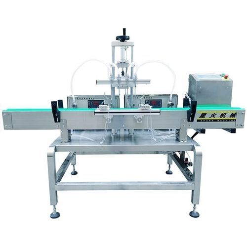 Riempitrice volumetrica - XH-100L - Spark Packaging Machines - automatica / per bottiglie / per lattine
