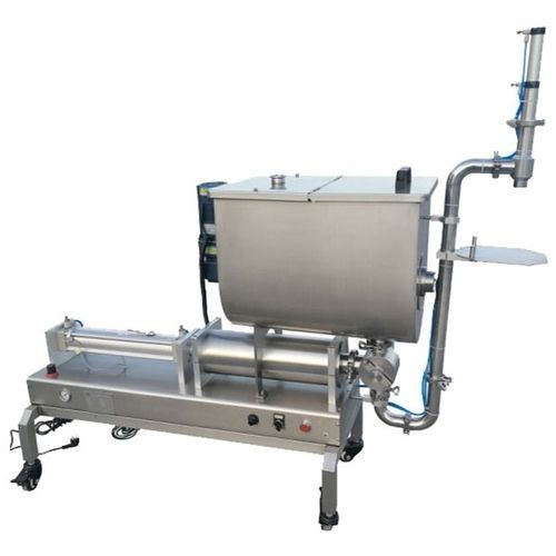 Macchina di riempimento a pistone - XH-50P - Spark Packaging Machines - semiautomatica / per lattine / per vasetti