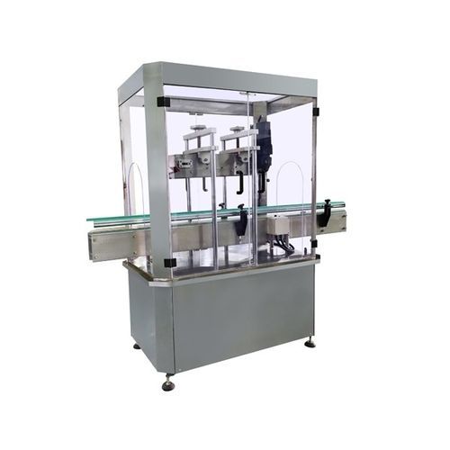 Incapsulatrice a scatto - Cap-100S - Spark Packaging Machines - a pressione / automatica / per bottiglie in plastica