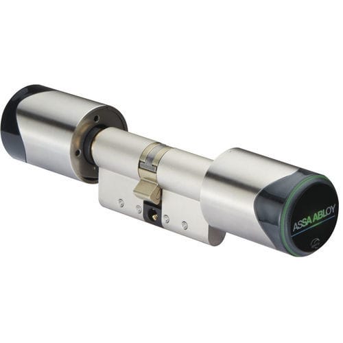 Serratura elettronica - C100 EURO double  - effeff - per vetrina / in acciaio inossidabile / di sicurezza