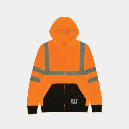 Felpa da lavoro - 1910127 series - Caterpillar workwear - alta visibilità / in poliestere / per costruzione