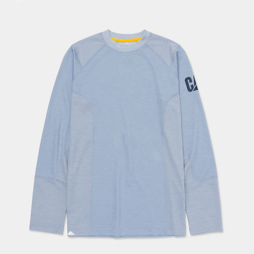 Maglietta da lavoro - 1010228 series  - Caterpillar workwear - in poliestere / per donna / blu