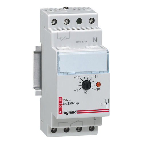 Termostato elettromeccanico - 0 038 40 - Legrand - programmabile / su guida DIN / d'ambiente