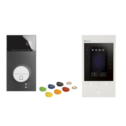 Sistema citofono video - BT363916 - Legrand - di controllo accessi / intelligente / touch screen