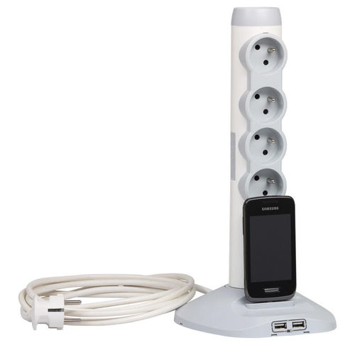 Cavo di estensione di alimentazione elettrica con multipresa - 0 500 14 - Legrand