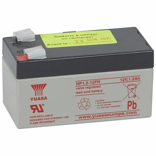 Batteria al piombo - 0 407 47 - Legrand - a blocco / 12 V / con inserto filettato